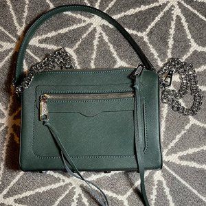 Rebecca Minkoff Avery Crossbody bag in Pine/dark green